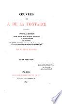 Oeuvres de Jean de la Fontaine