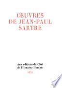 Oeuvres de Jean-Paul Sartre