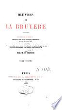 Oeuvres de La Bruyère
