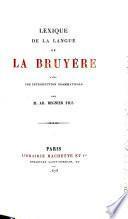 Oeuvres de La Bruyère