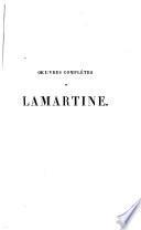 Oeuvres de Lamartine de l'académie française