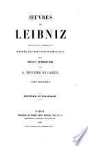 Oeuvres de Leibniz: Histoire et politique