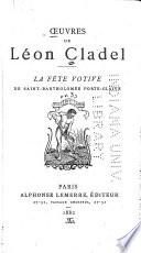 Oeuvres de Léon Cladel