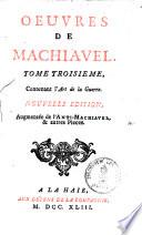 Oeuvres De Machiavel