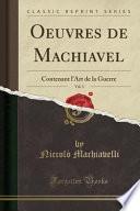 Oeuvres de Machiavel, Vol. 3