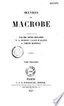 Oeuvres de Macrobe