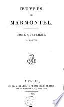 Oeuvres de Marmontel