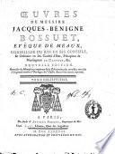 OEuvres de messire Jacques-Bénigne Bossuet, évêque de Meaux