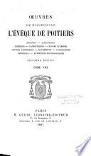 Oeuvres de Mgr Louis-François-Désiré-Ed. Pie, Evêque de Poitiers