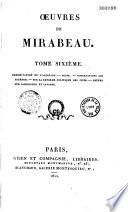 Oeuvres de Mirabeau