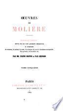 Oeuvres de Molière: Dom Juan ou Le festin de Pierre. L'amour médecin. Le misanthrope
