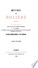 Oeuvres de Molière: L'avare. Monsieur de Pourceaugnac. Les amants magnifiques