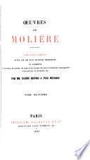 Oeuvres de Molière: Le bourgeois gentilhomme. Psyché. Les fourberies de Scapin. La comtesse D'Escarbagnas