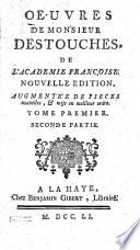 Oeuvres de Monsieur Destouches