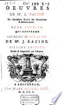 Oeuvres de Mr. L. Racine ..