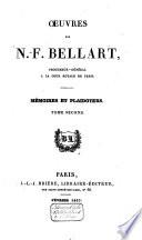 Oeuvres de N.-F. Bellart, procureur-général ̀la Cour Royale de Paris