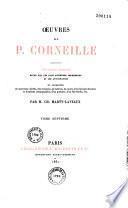 Oeuvres de P. Corneille
