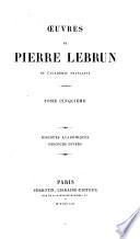 Oeuvres de Pierre Le Brun