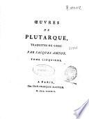 Oeuvres de Plutarque