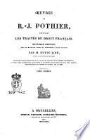 Oeuvres de R. J. Pothier