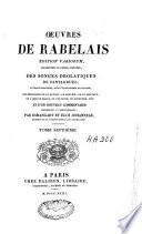 Oeuvres de Rabelais