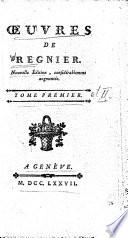 Oeuvres de Regnier