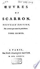Oeuvres de Scarron