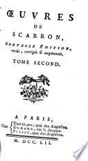 Oeuvres de Scarron