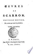 OEUVRES DE SCARRON. Plus correcte que toutes les précédentes