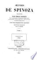Oeuvres de Spinoza