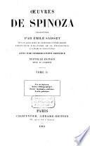 Oeuvres de Spinoza