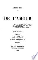 Oeuvres de Stendhal