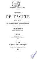 Oeuvres de Tacite