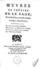 Oeuvres de théâtre de Le Sage