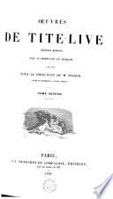 Oeuvres de Tite-Live (Histoire romaine)
