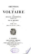 Oeuvres de Voltaire: -20. Siècle de Louis XIV