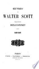 Oeuvres de Walter Scott