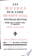 Oeuvres: Des traductions de M. l'abbé de S. Réal