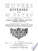 OEuvres diverses