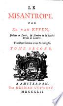 Oeuvres diverses. Le misantrope et voyage en Suède