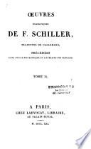 Oeuvres dramatiques de F. Schiller