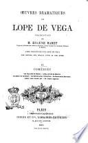 Oeuvres dramatiques de Lope de Vega traduction de Eugène Baret