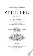 Oeuvres dramatiques de Schiller, 3