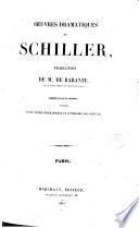 Oeuvres dramatiques de Schiller