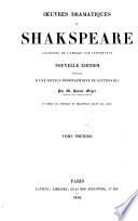 Oeuvres dramatiques de Shakspeare