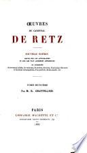 Oeuvres du Cardinal de Retz