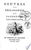 Oeuvres du Philosophe de Sans-Souci ..