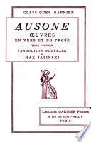 Oeuvres en vers et en prose