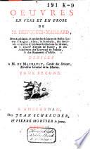 Oeuvres en vers et en prose