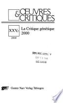 Oeuvres et critiques